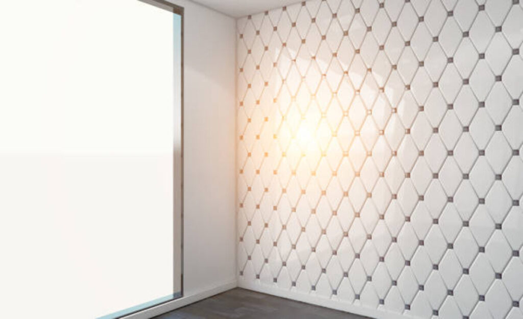 Space with Peel and Stick Wallpaper